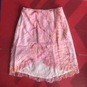 NWT ROBERTO CAVALLI Girls Angels SKIRT Sz 8/138 Made In Italy
